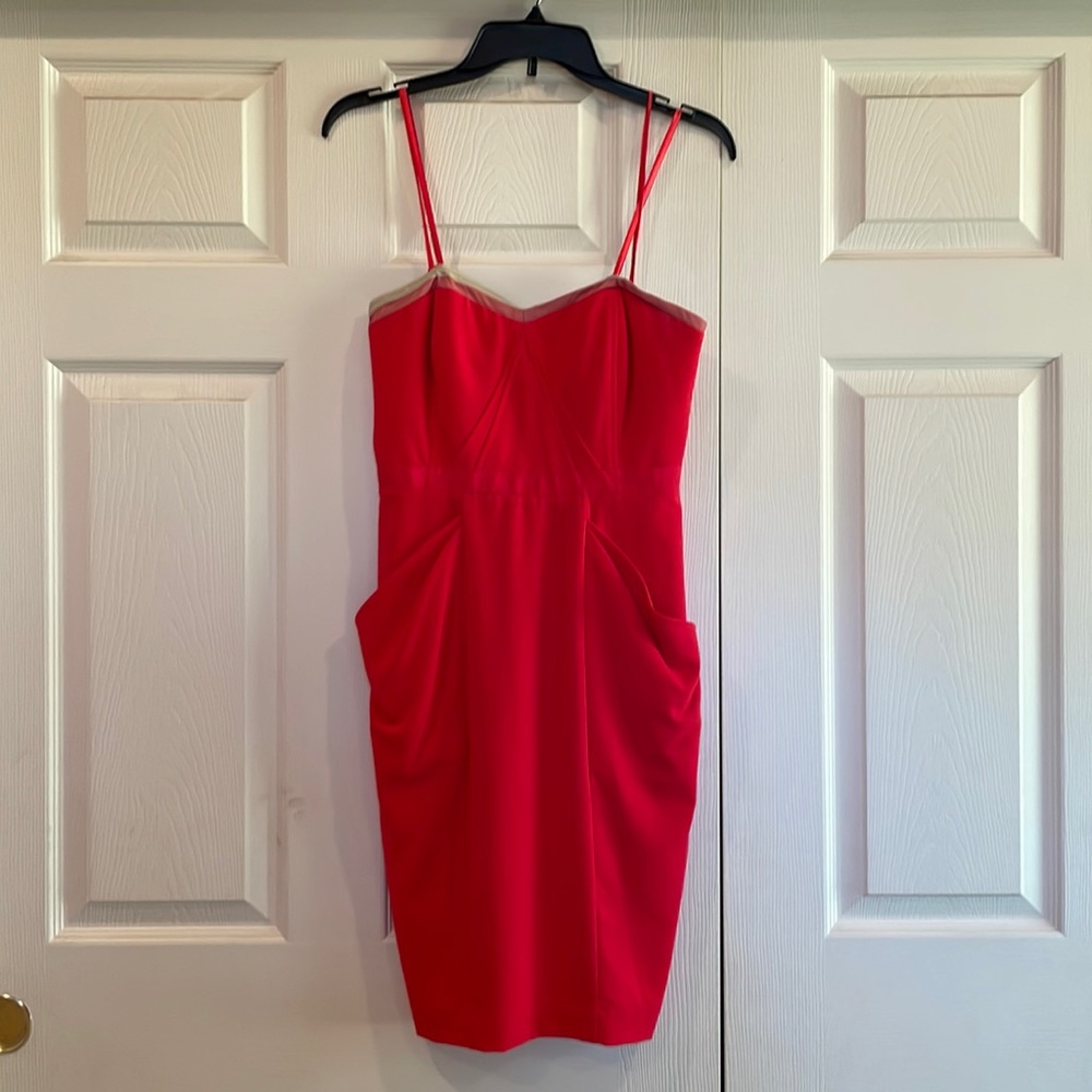 Red BCBG MaxAzria Cocktail Dress